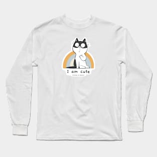 I am cute Long Sleeve T-Shirt